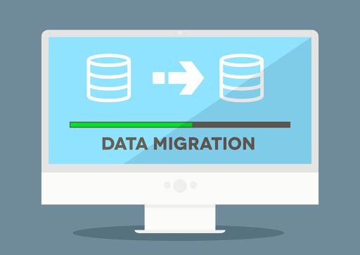 Data migration diagram