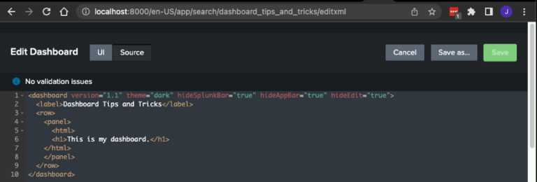 5 Ways to Improve Your Splunk Simple XML Dashboarding - sp6.io